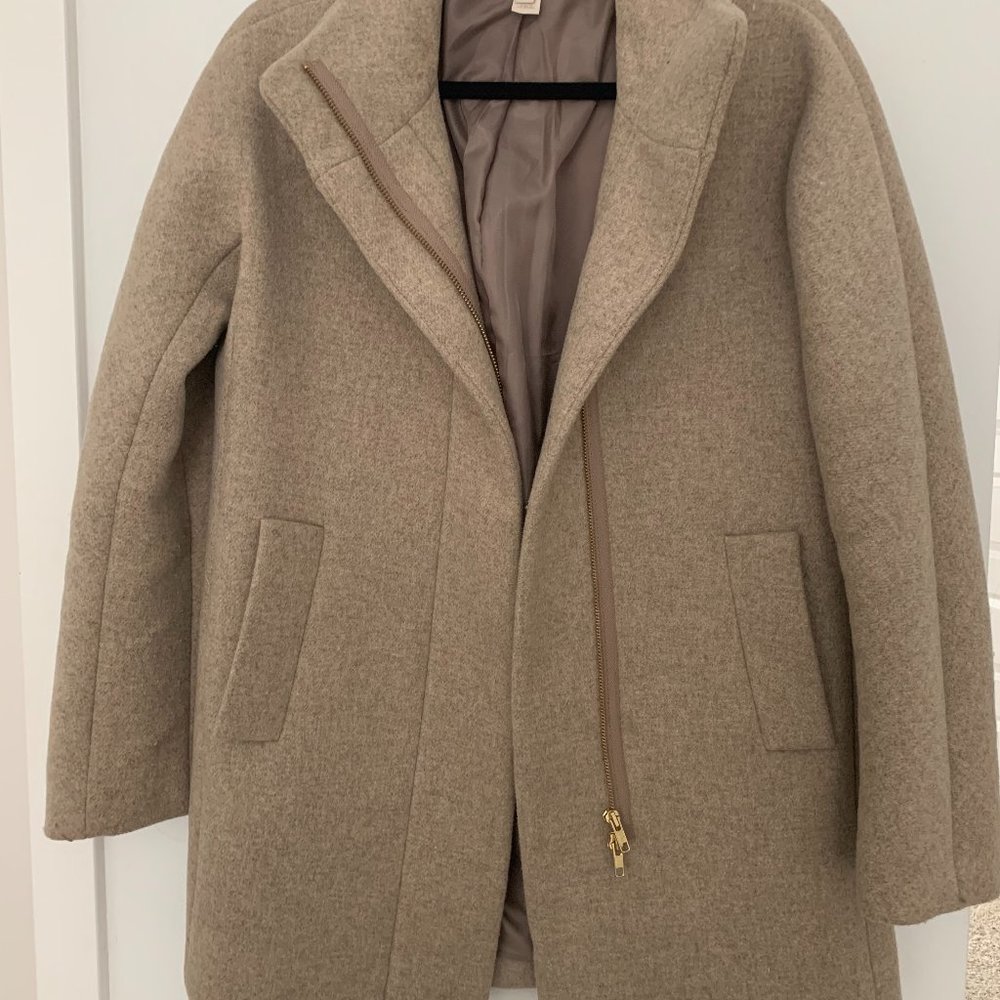 J Crew Long Pea Coat